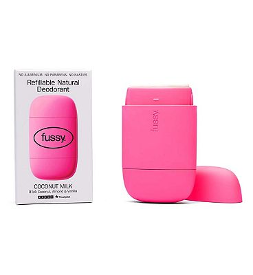 Fussy Refillable Natural Deodorant Coconut Milk 40g
