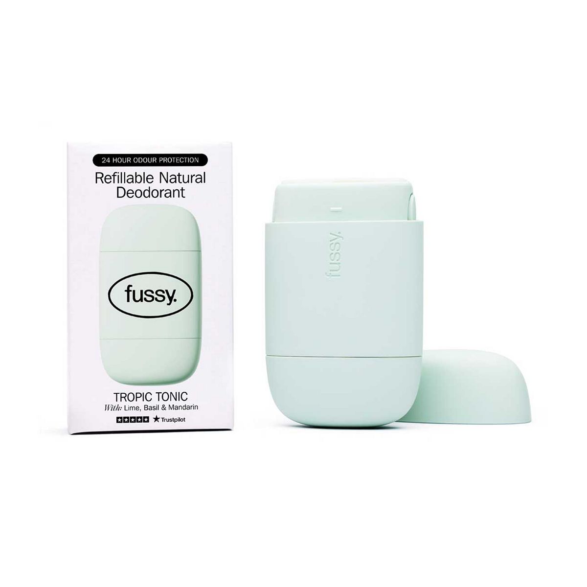 Fussy Refillable Natural Deodorant Tropic Tonic 40G