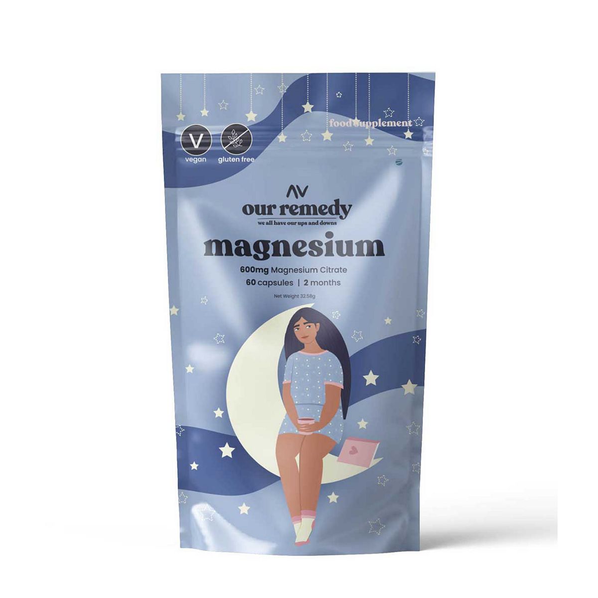 Our Remedy Limited Our Remedy Magnesium Citrate 600Mg Capsules 60S