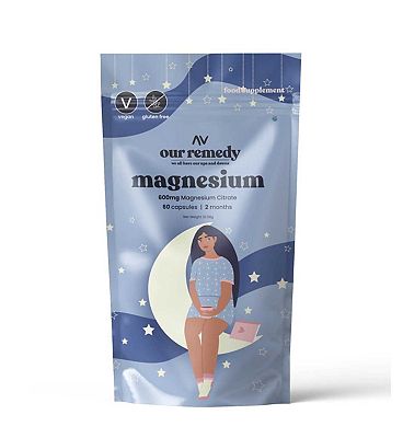 Our Remedy Magnesium Citrate 600mg Capsules 60s