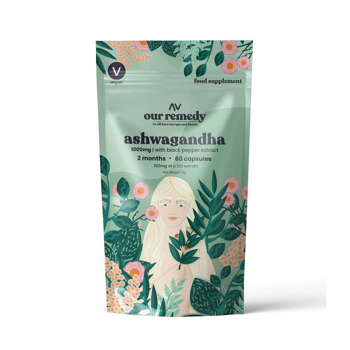 Our Remedy Limited Our Remedy Ashwagandha 1000Mg Capsules 60S