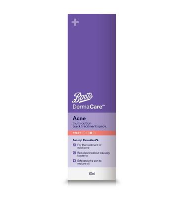 Boots Dermacare Acne Body Treatment Spray 100ml Boots