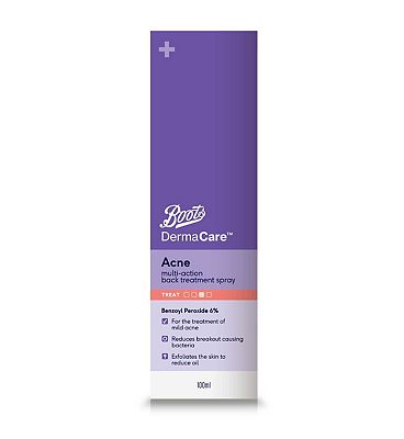 Boots Dermacare Acne Back Treatment Spray 100ml