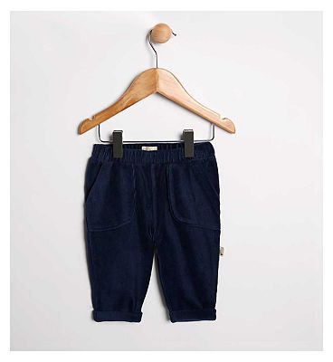 Maybe Baby Velour Cord Pull on Trousers 9 - 12 Months