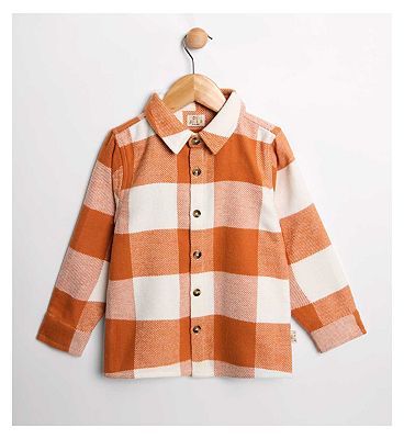 Maybe Junior Large Check Flannel Shirt 3 - 4 Years