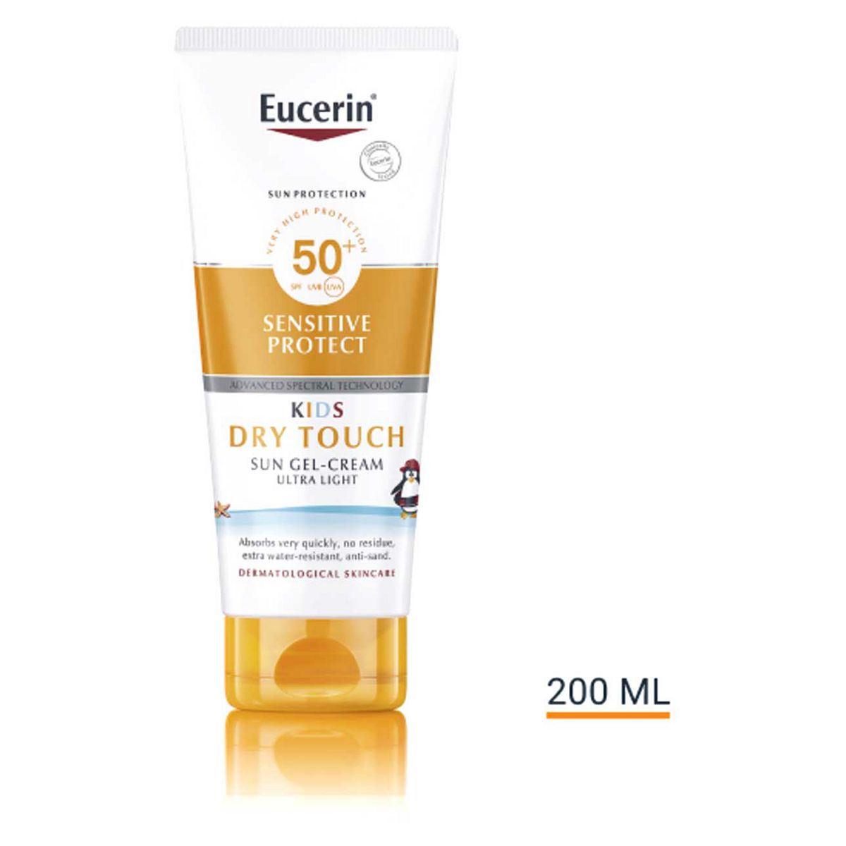 Eucerin Sun Kids Gel Cream Spf50+200 ml, 200ml