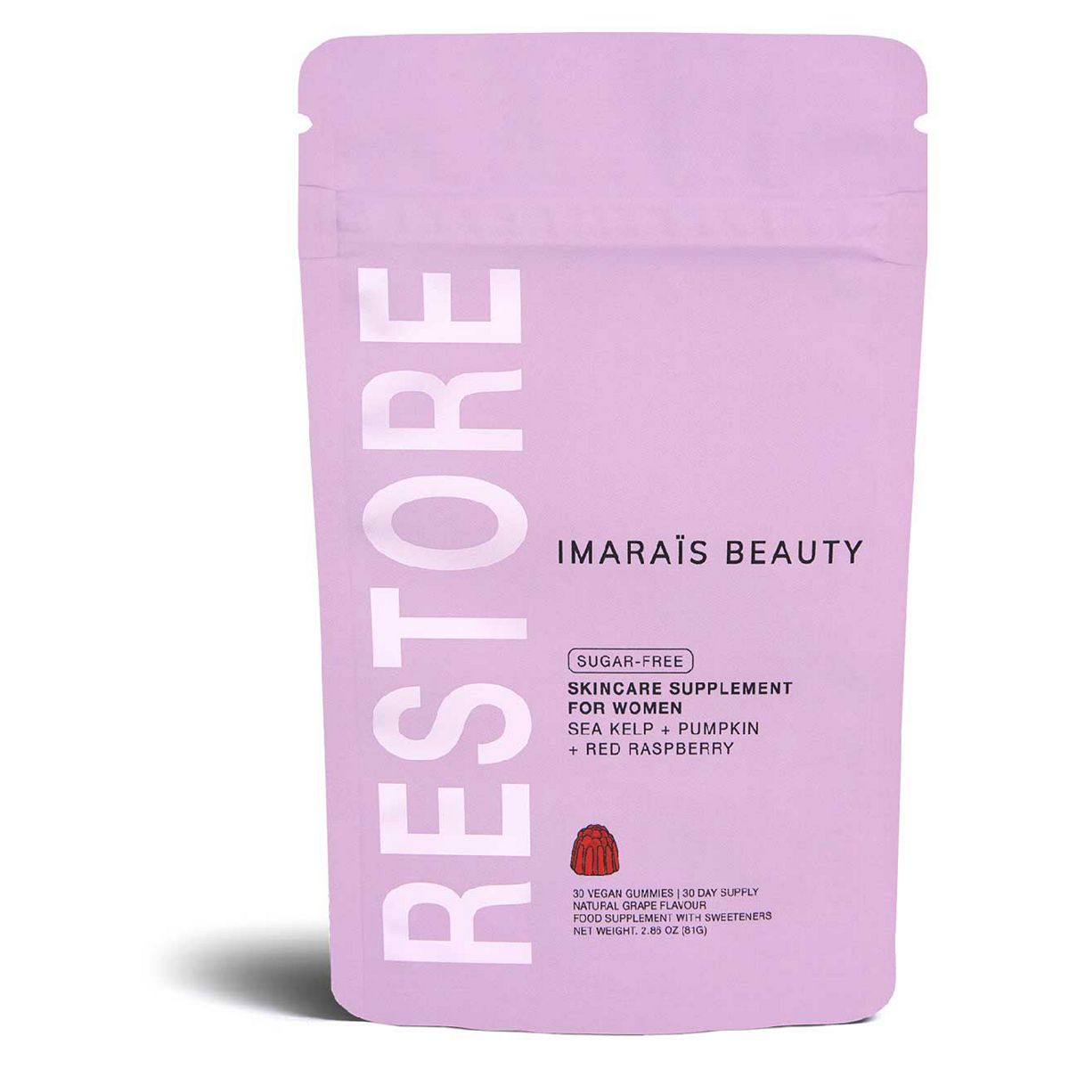 Imarais Beauty Restore Hormonal Balancing Gummies For Pms Relief - Vegan, Sugar-Free 30Ct