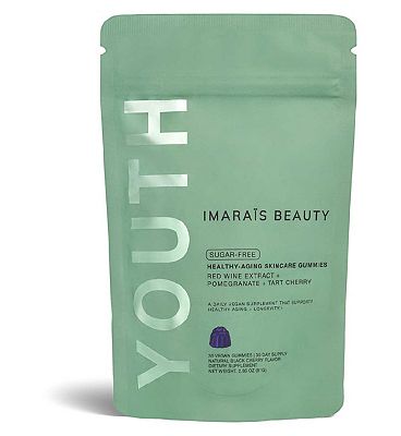 Click to view product details and reviews for Imarais Beauty Youth Anti Aging Gummies For Wrinkles Discoloration Vegan Sugar Free 30ct.