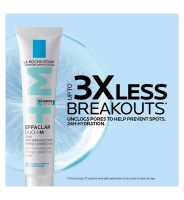 La Roche-Posay Effaclar Duo+M Anti-Breakout Corrective Gel Moisturiser 15ml (3)