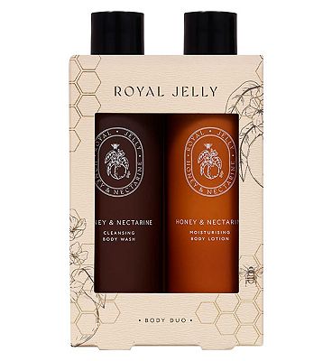 Royal Jelly Honey & Nectarine Body Duo