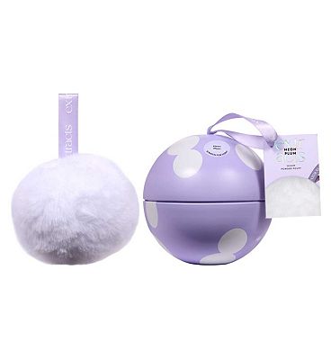 Extracts Neon Plum Shimmer Powder Pouff