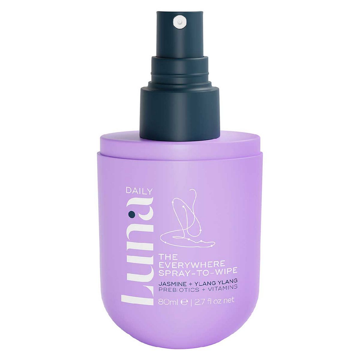 Luna Daily The Everywhere Spray-To-Wipe Ph-Balancing Body Cleansing Spray 80Ml