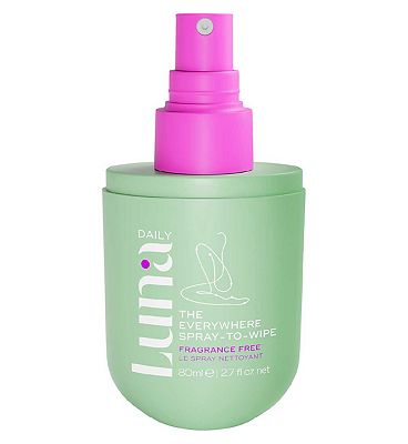 Click to view product details and reviews for Luna Daily Fragrance Free Spray To Wipe 80ml.