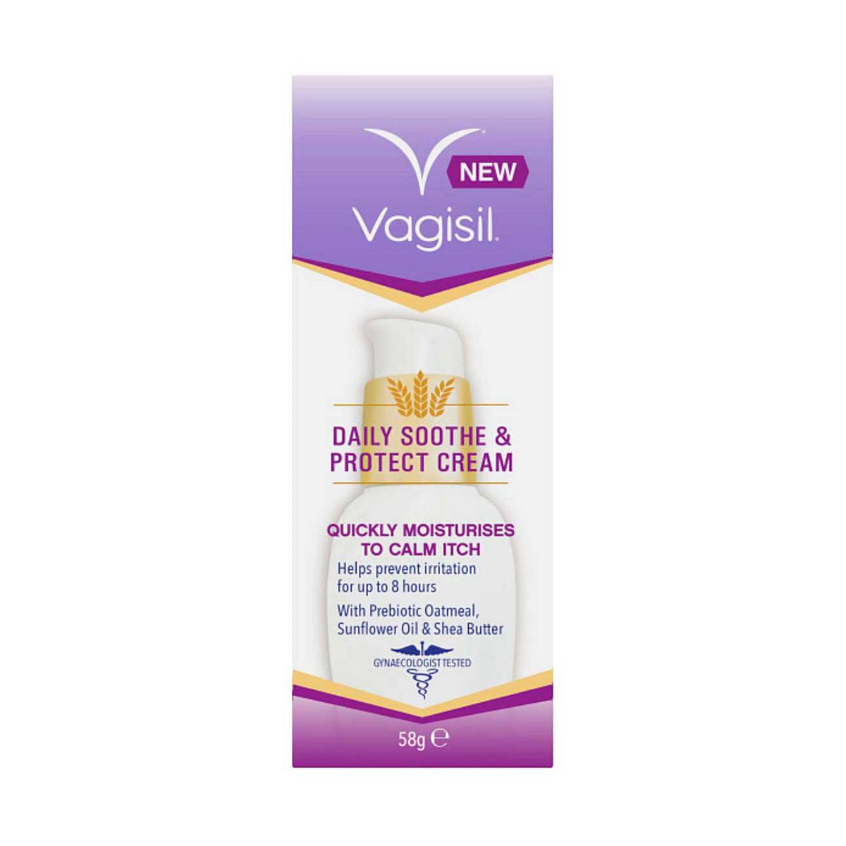 Vagisil Daily Soothe & Protect Cream 58g