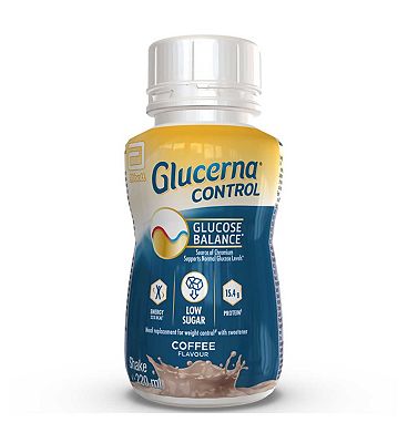 Glucerna Control, 220ml, Coffee Flavour Meal Replacement Ready to Drink Shake
