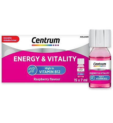 Click to view product details and reviews for Centrum Energy And Vitality B12 Shot 7ml 15s.
