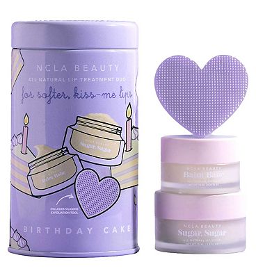 NCLA Birthday Cake Lip Care 2 pcs Set - 10ml Lip Balm + 15ml Lip Scrub