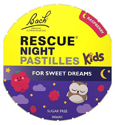 Rescue Remedy Kids Night Pastilles Raspberry - 50g