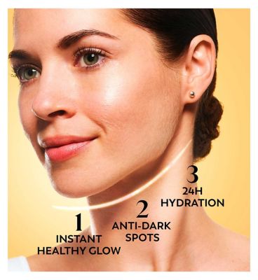 Olay Vitamin C Brighten & Glow 3in1 Moisturiser Face Fluid SPF50+ Hydrating Primer 50ml (8)