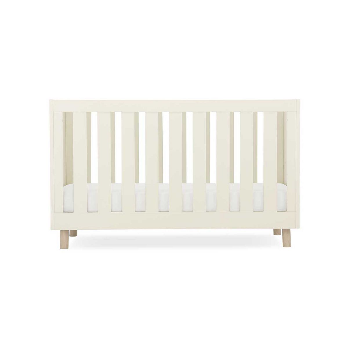 Cuddleco Harper Cot Bed - Cream & Ash
