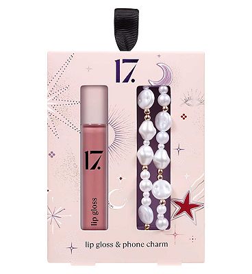 17. Lip Gloss & Phone Charm Duo