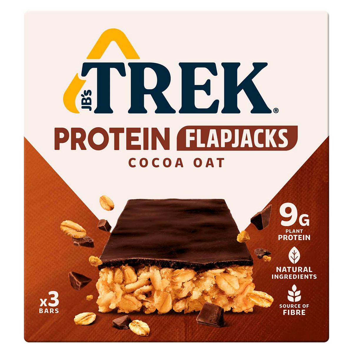 Trek Cocoa Oat Flapjack Multipack 50G 3S