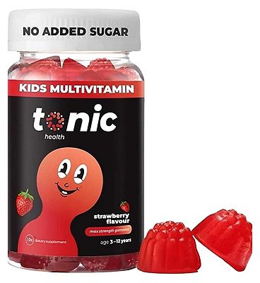 Tonic Health Kids Multivitamins Gummies Strawberry (3 to 12 years) - 30s