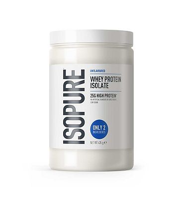 Isopure Whey Protein Unflavoured 435g