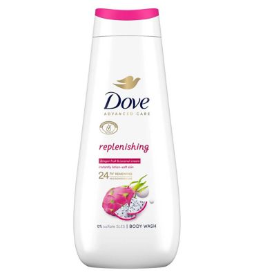 Dove Advanced Care Body Wash Replenishing Dragon Fruit & Coconut Cream 400ml