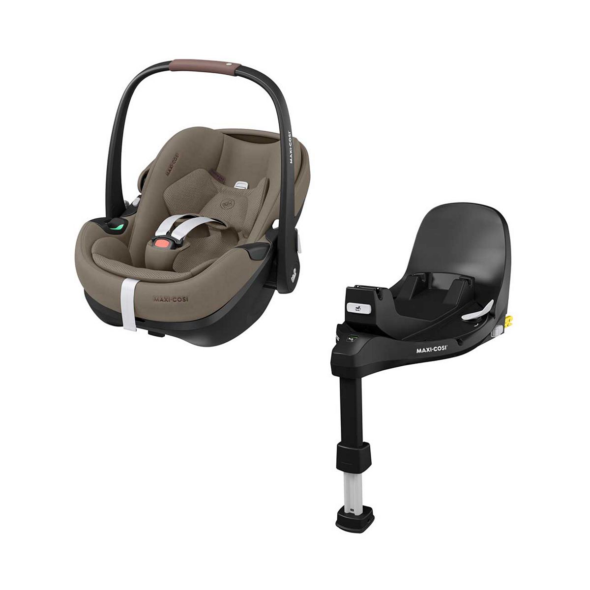 Maxi Cosi Maxi-Cosi Pebble 360 Pro And Familyfix Bundle Twillic Truffle