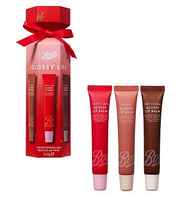 Boots Glossy Lip Balm Trio
