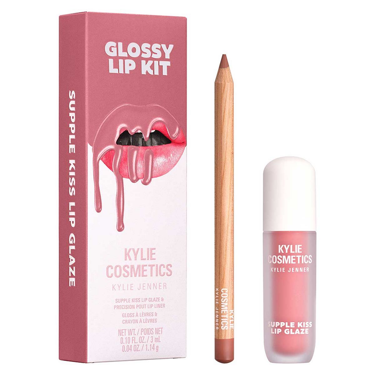 Kylie Cosmetics by Kylie Jenner Kylie Cosmetics Glossy Lip Kit Comes Naturally