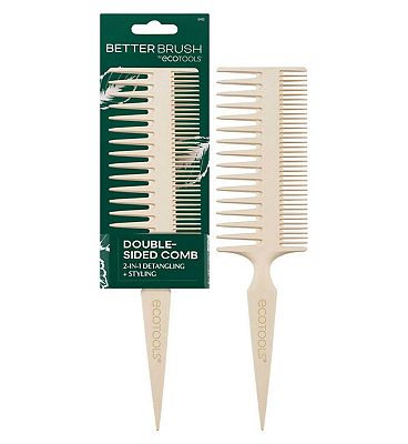 Click to view product details and reviews for Eco Tools Detangle Comb Double Sided.