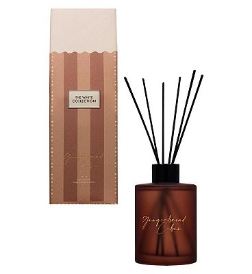 The White Collection Gingerbread Cabin Reed Diffuser 170ml