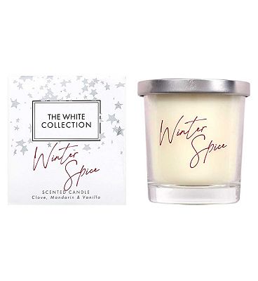 The White Collection Winter Spice Candle 160g