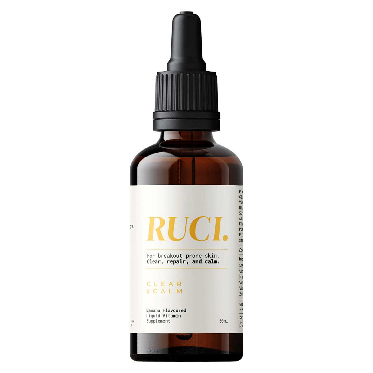 Ruci Liquid Skin Supplement - Banana Flavour 50Ml