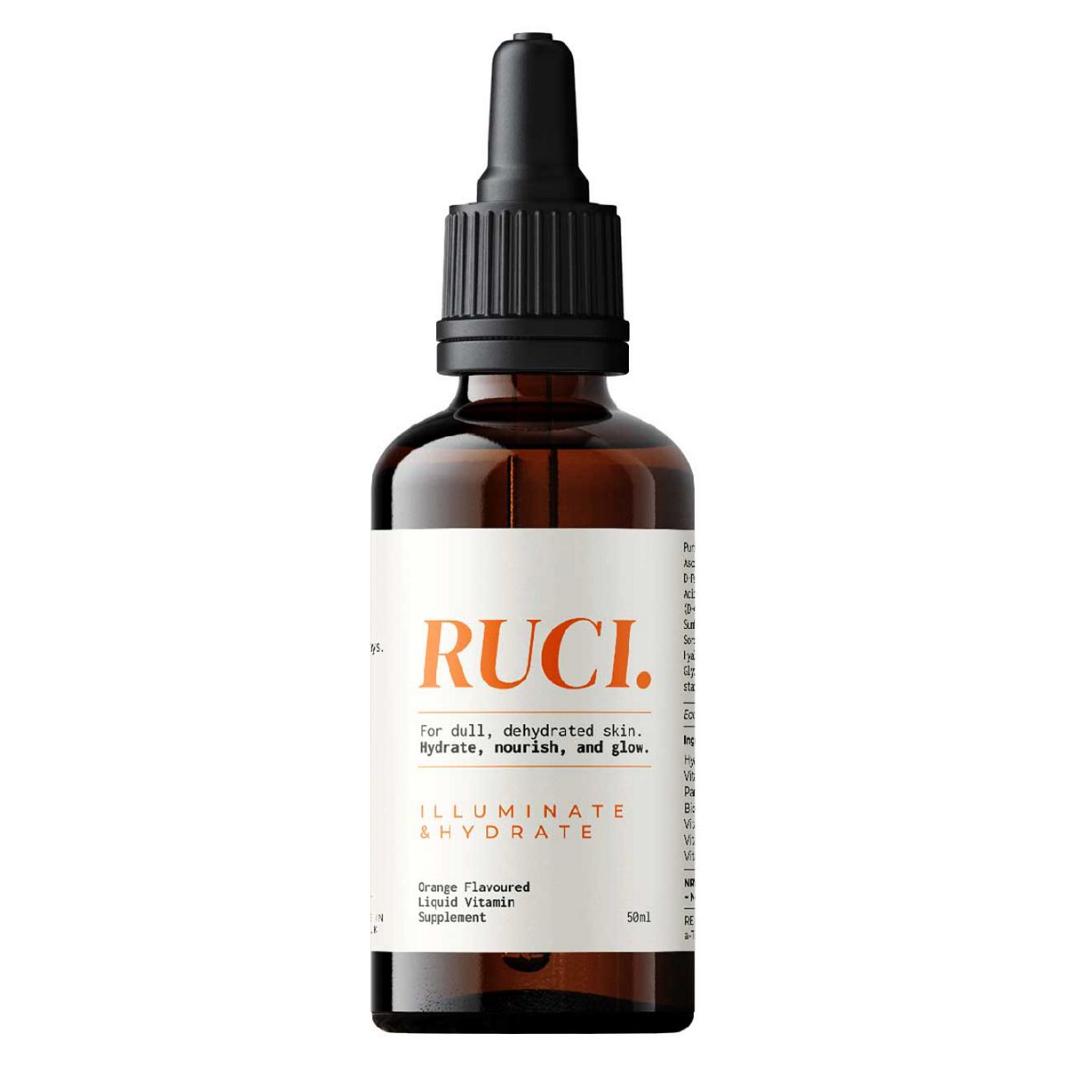 Ruci Liquid Skin Supplement - Orange Flavour 50Ml