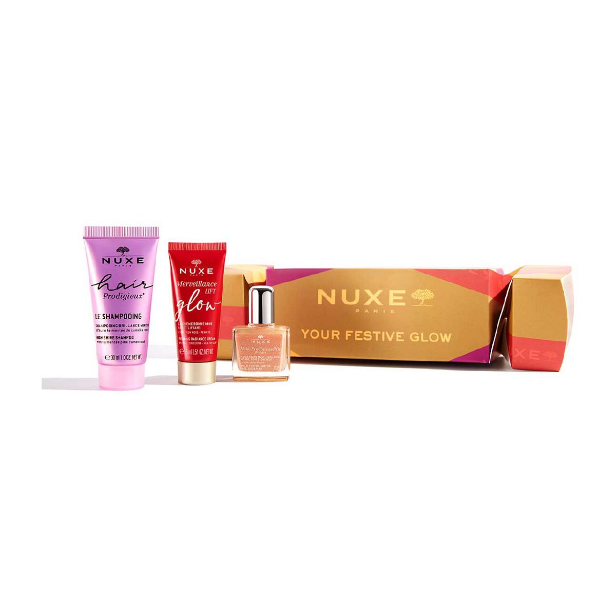 Nuxe The Festive Glow Cracker Gift Set