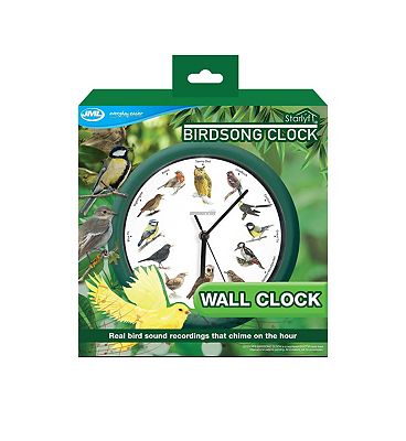 JML Starlyf Birdsong Wall Clock