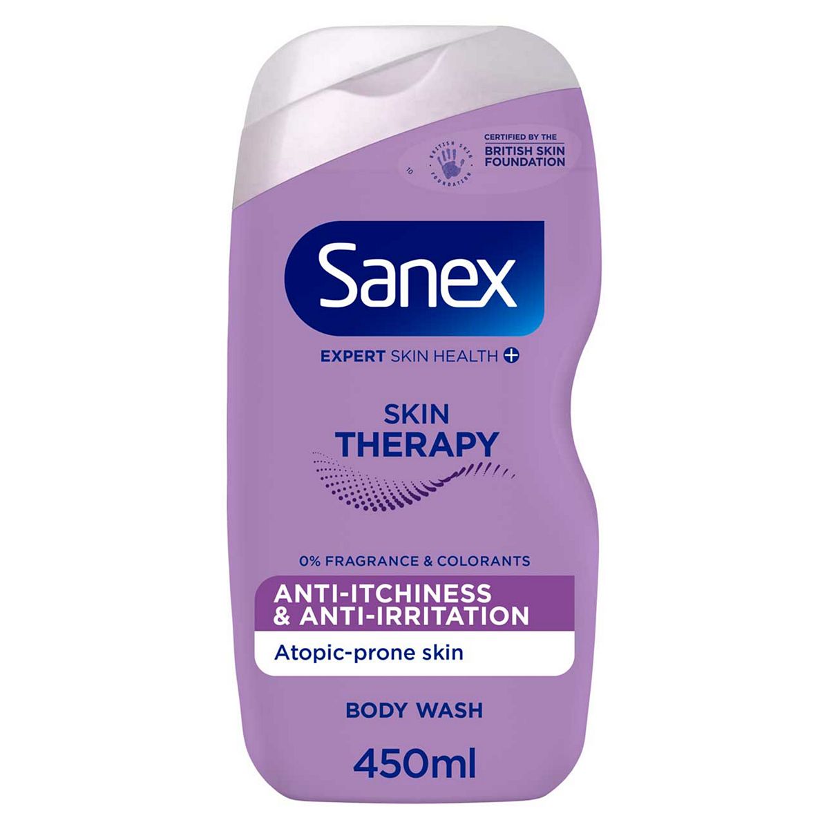 Sanex Skin Therapy Anti-Itchiness & Anti-Irritation Shower Gel Body Wash 450M