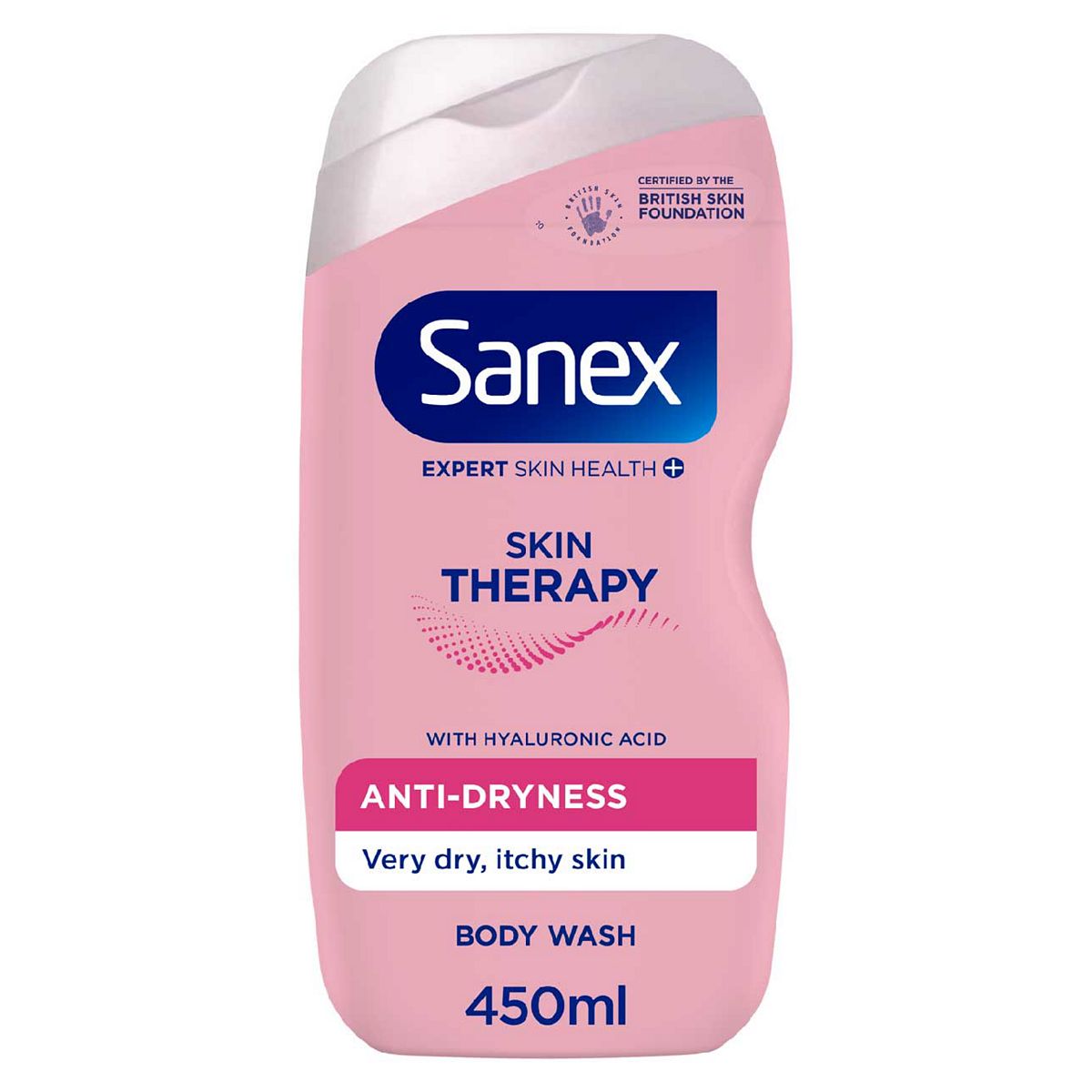 Sanex Skin Therapy Anti-Dryness Shower Gel Body Wash 450ml