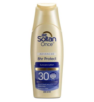 Soltan Once Advanced 8 Hour Protect Suncare Lotion SPF30 200ml (2)
