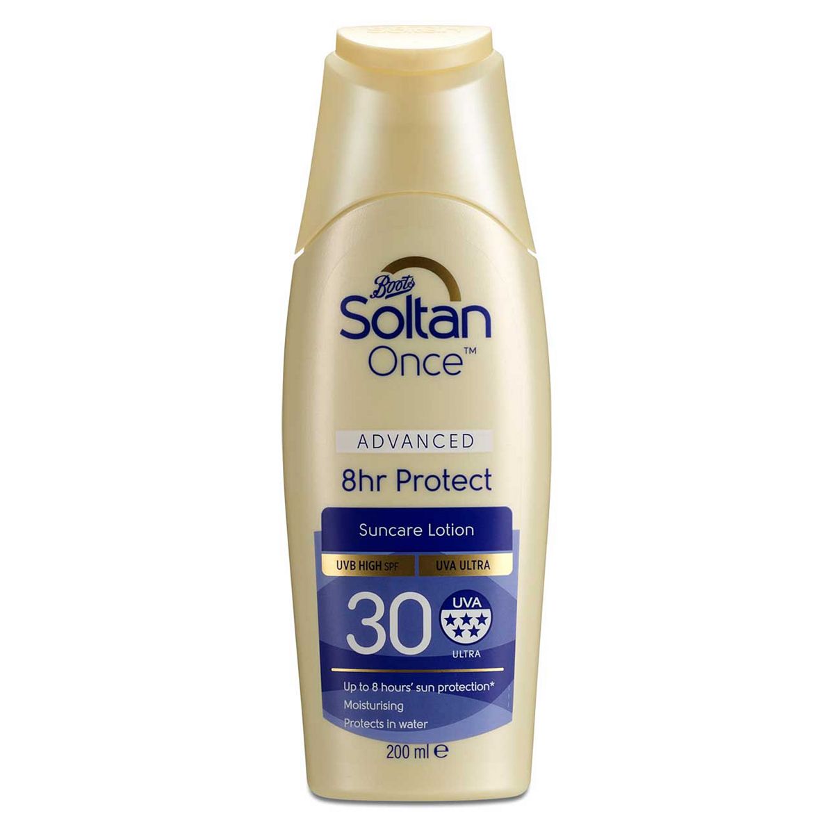 Soltan Once Advanced 8 Hour Protect Suncare Lotion Spf30200 ml, 200ml