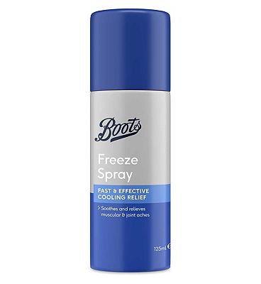 Click to view product details and reviews for Boots Freeze Spray 125ml.