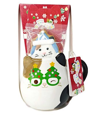 Squishmallows 3D Character Mug And Cocoa Set