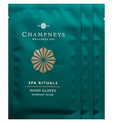 Champneys Spa Rituals Softening Hand Mask Gloves Trio
