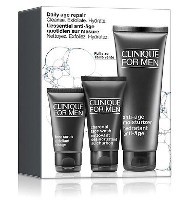 Clinique For Men Daily Age Repair Skincare Set