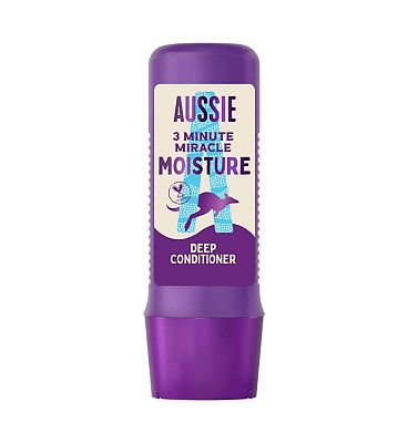 Aussie 3 Minute Miracle Moisture Deep Conditioner 250ml. Hair Treatment to Revive Dry Hair