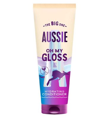 Aussie Oh My Gloss Hydrating Conditioner 275ml. Softens and Smooths Dry Hair