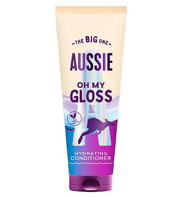 Aussie Oh My Gloss Hydrating Conditioner 275ml. Softens and Smooths Dry Hair